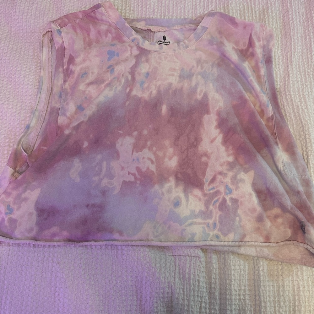Free People FP Movement Lavender Top